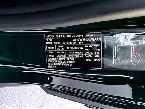 Used 2024 INEOS Grenadier Fieldmaster Edition image 17