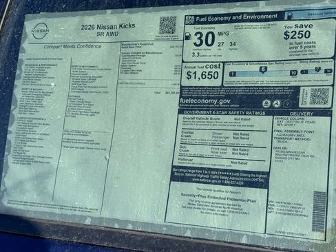 New 2026 Nissan Kicks SR w/ Cold Weather Package AWD/4WD image 9