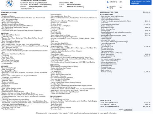 Used 2020 BMW M340i xDrive w/ Executive Package image 2