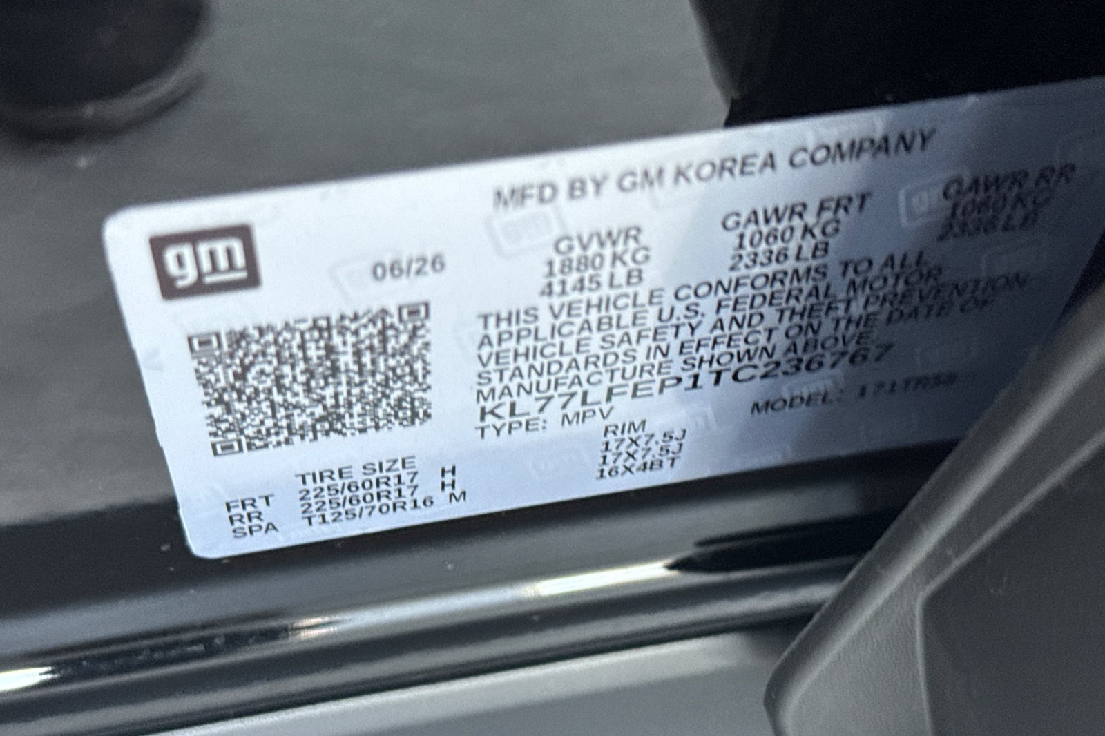 New 2026 Chevrolet Trax LS w/ LS Convenience Package FWD image 25