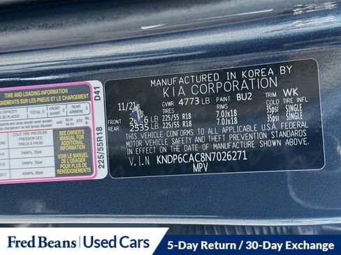 Used 2022 Kia Sportage Nightfall Edition w/ Nighfall AWD Premium Package image 16