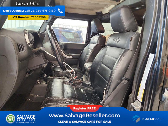 Used 2012 Jeep Wrangler Unlimited Sahara w/ Dual Top Group AWD/4WD image 9