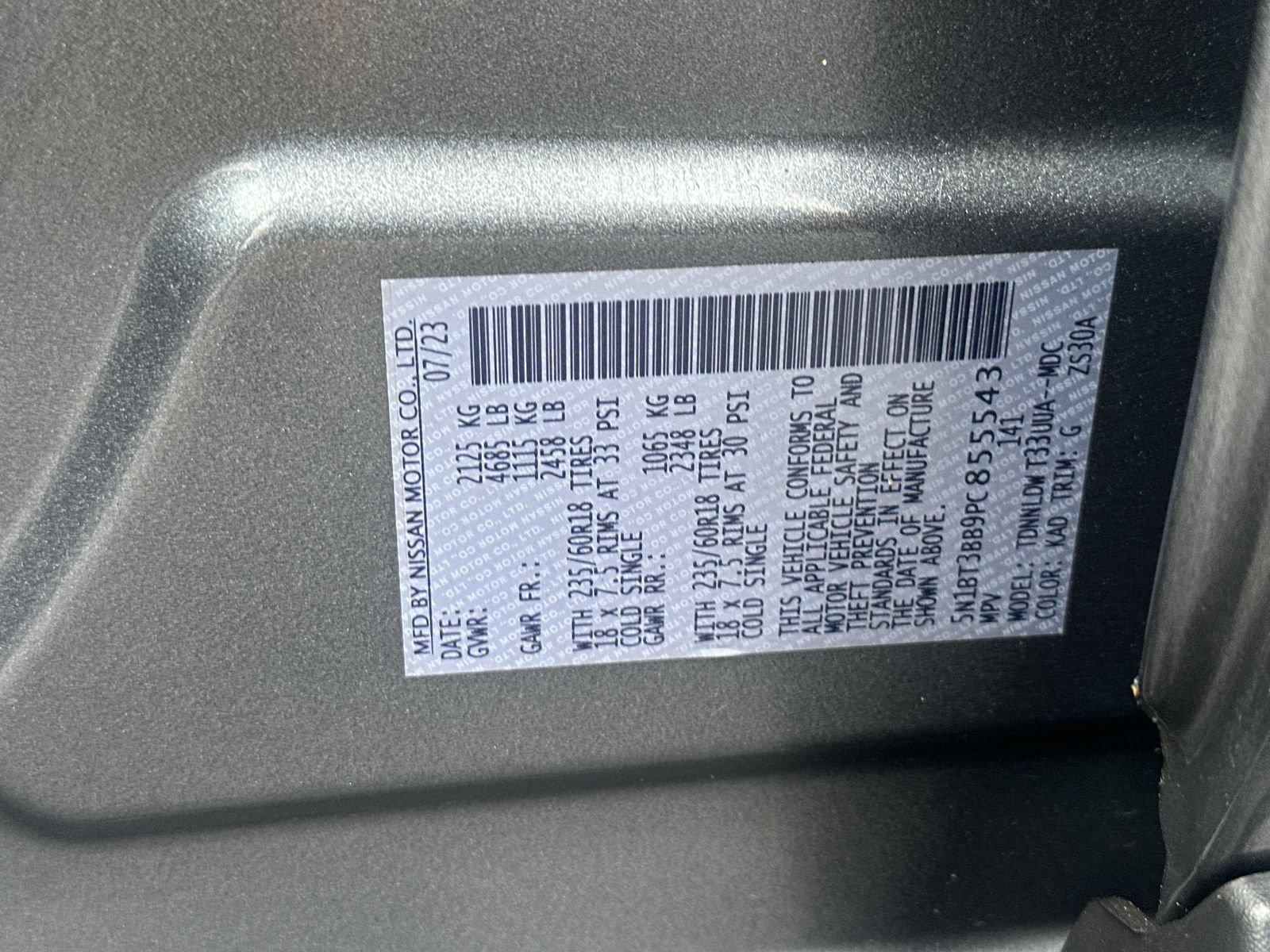 Used 2023 Nissan Rogue SV AWD/4WD image 35