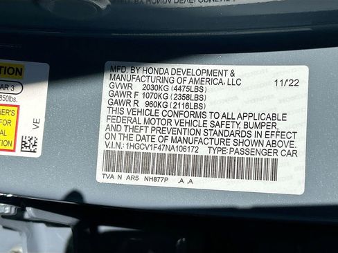 Used 2022 Honda Accord Sport Special Edition image 30
