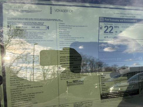 New 2026 Chrysler Voyager LX image 9