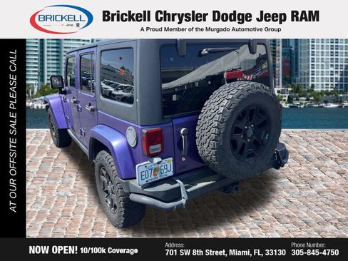 Used 2016 Jeep Wrangler Unlimited Sahara AWD/4WD image 4