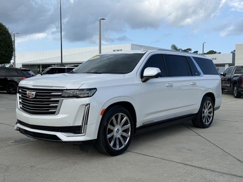 Used 2021 Cadillac Escalade ESV Premium Luxury Platinum RWD image 6
