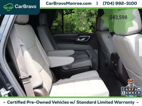 Certified 2021 Chevrolet Tahoe Z71 w/ Z71 Signature Package AWD/4WD image 46