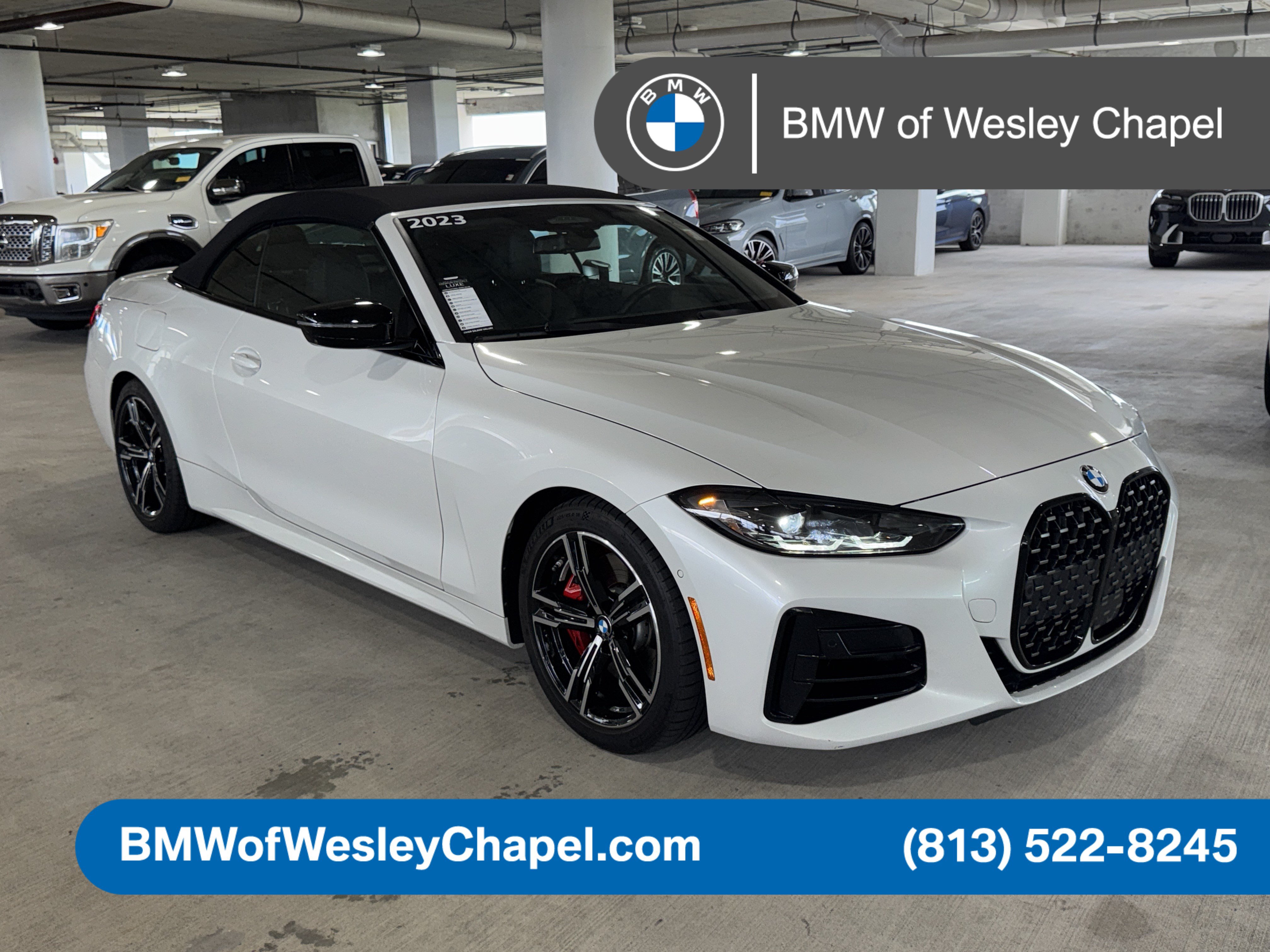 Used 2023 BMW M440i Convertible w/ Premium Package RWD image 1