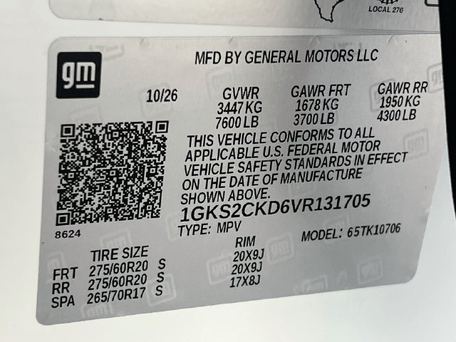 New 2027 GMC Yukon AT4 w/ AT4 Premium Package AWD/4WD image 20