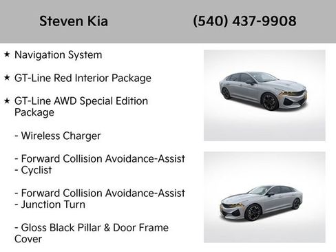Certified 2021 Kia K5 GT-Line AWD/4WD image 8