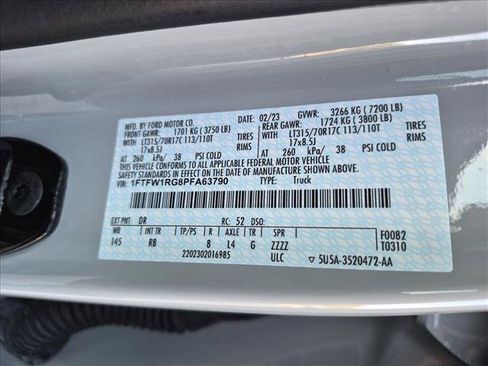 Used 2023 Ford F150 Raptor AWD/4WD image 26