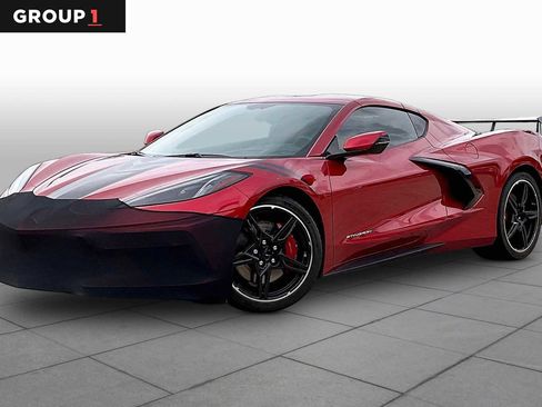 Used 2023 Chevrolet Corvette Stingray Preferred Cpe w/ Z51 Performance Package RWD image 1