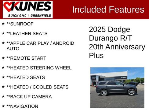 Used 2025 Dodge Durango R/T AWD/4WD image 2