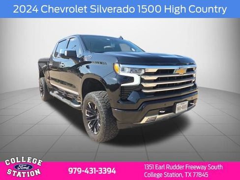 Used 2024 Chevrolet Silverado 1500 High Country w/ Technology Package AWD/4WD image 1