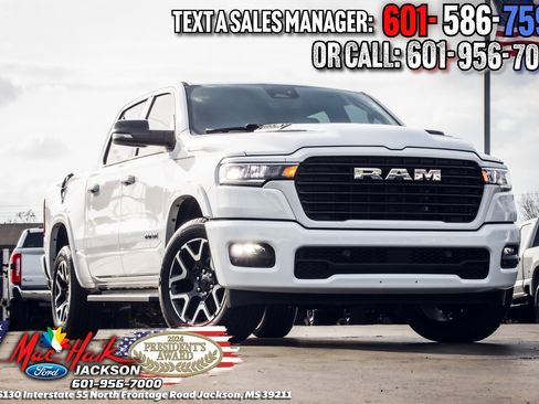 Used 2025 RAM 1500 Laramie w/ Sport Appearance Package image 1