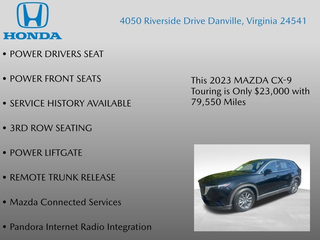Used 2023 MAZDA CX-9 Touring AWD/4WD image 17