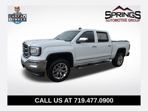 Used 2018 GMC Sierra 1500 SLT w/ SLT Premium Package AWD/4WD image 1