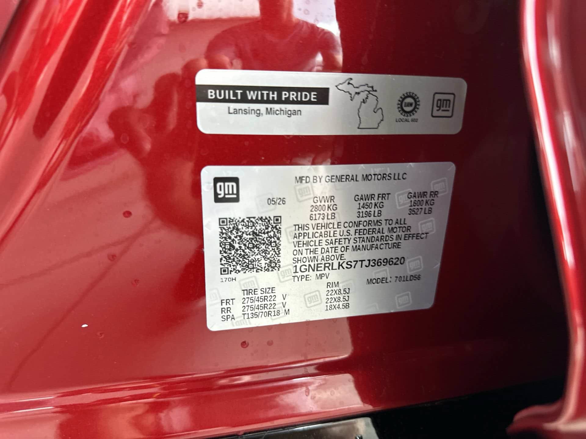 New 2026 Chevrolet Traverse RS w/ LPO, Floor Liner Package FWD image 33