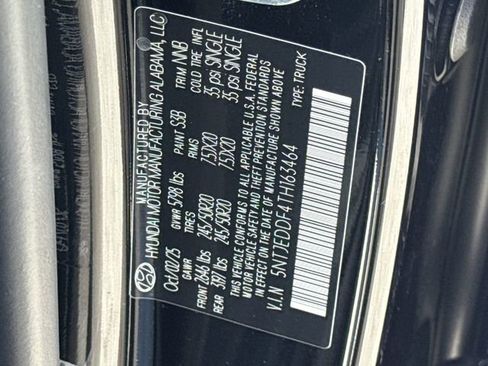 New 2026 Hyundai Santa Cruz Limited AWD/4WD image 13