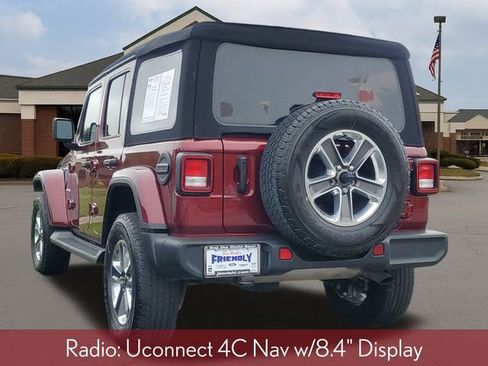 Used 2022 Jeep Wrangler Unlimited Sahara w/ Cold Weather Group image 3