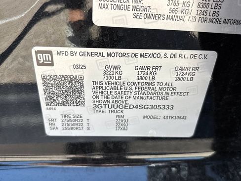 Used 2025 GMC Sierra 1500 Denali w/ Denali Reserve Package AWD/4WD image 30