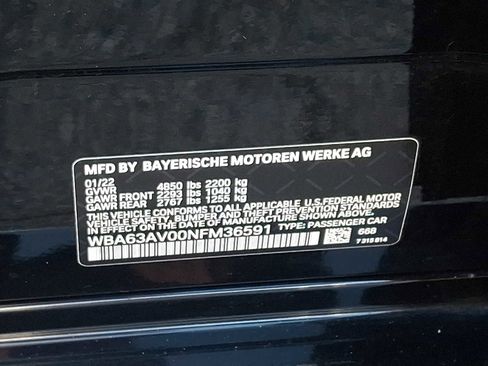 Used 2022 BMW 430i Gran Coupe w/ Parking Assistance Package image 31