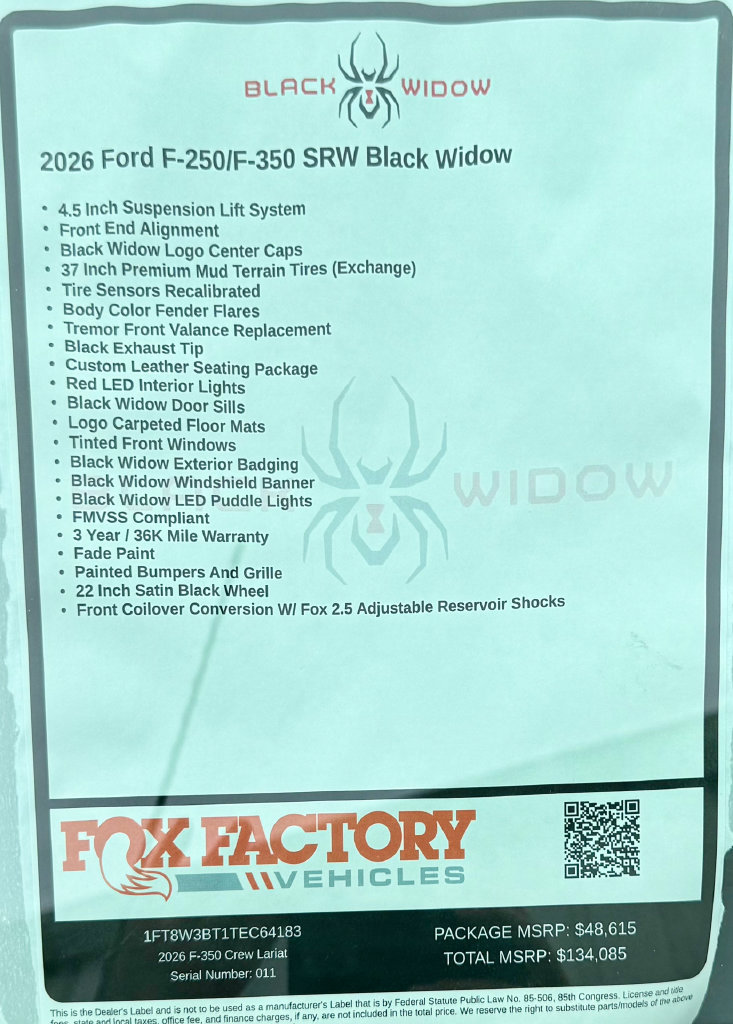 New 2026 Ford F350 Lariat AWD/4WD image 3