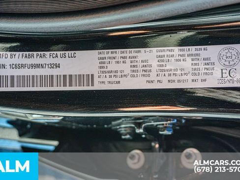 Used 2021 RAM 1500 TRX w/ TRX Level 2 Equipment Group image 63