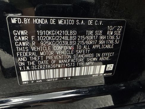 Used 2023 Honda HR-V LX image 51