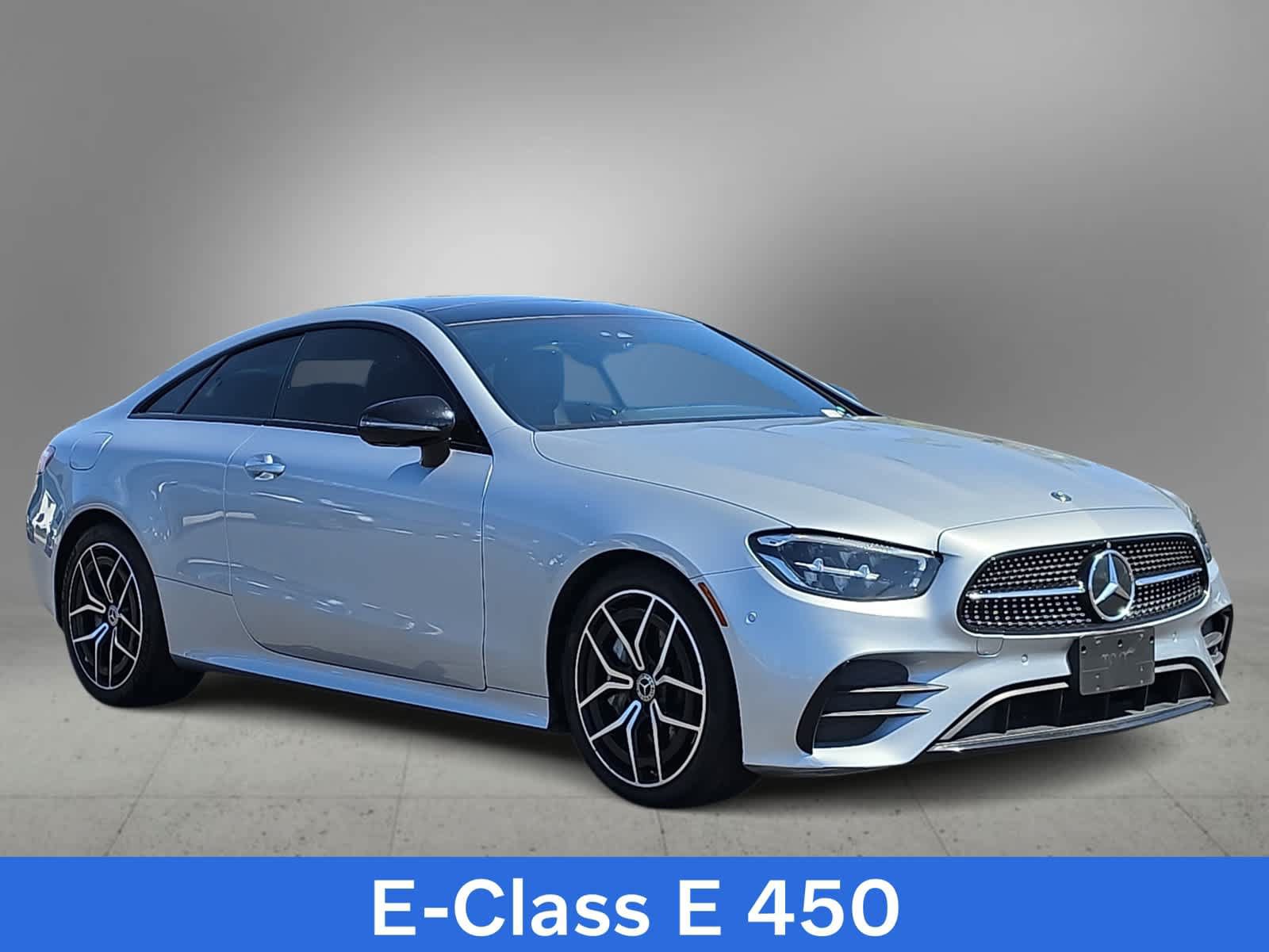Used 2021 Mercedes-Benz E 450 Coupe w/ AMG Line image 1