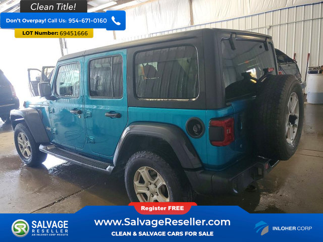 Used 2019 Jeep Wrangler Unlimited Sport S AWD/4WD image 3
