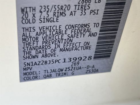 Certified 2023 Nissan Murano SV w/ SV Midnight Edition Package image 13