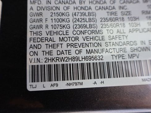 Certified 2020 Honda CR-V EX-L image 34
