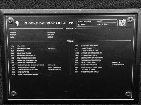 Certified 2024 Ferrari SF90 Spider image 27