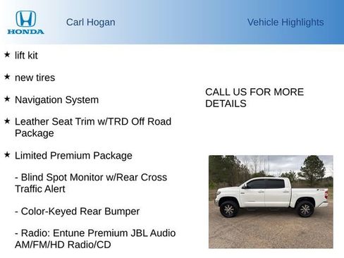 Used 2019 Toyota Tundra Limited w/ Limited Premium Package image 6