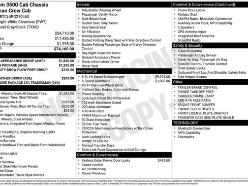 Used 2024 RAM 3500 Tradesman w/ Chrome Appearance Group image 24