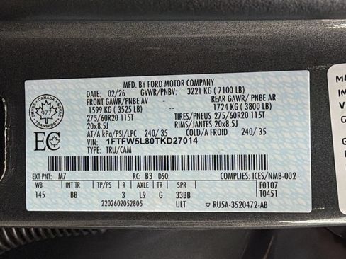 Used 2026 Ford F150 Lariat AWD/4WD image 42