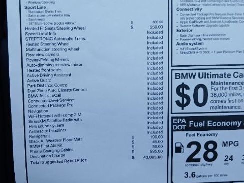 New 2024 BMW 228i Gran Coupe w/ Convenience Package image 30