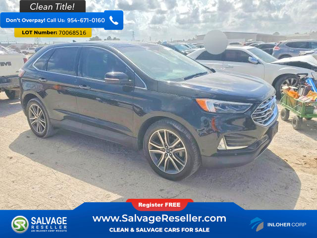 Used 2019 Ford Edge Titanium w/ Equipment Group 301A FWD image 5