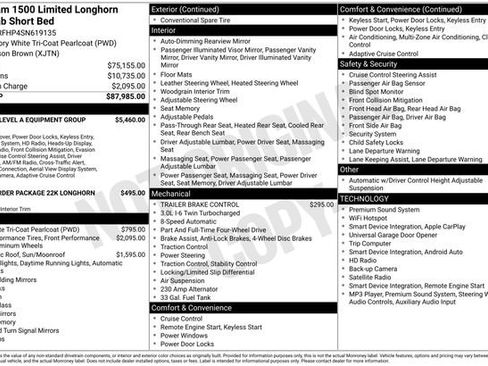 Used 2025 RAM 1500 Limited AWD/4WD image 19