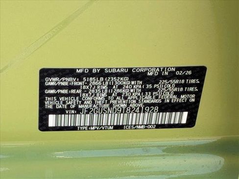 New 2026 Subaru Crosstrek 2.5i Limited AWD/4WD image 18