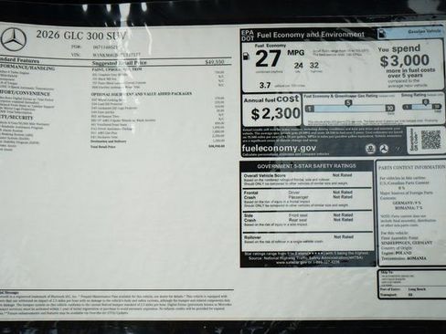 New 2026 Mercedes-Benz GLC 300 image 28