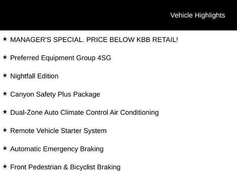 Used 2025 GMC Canyon AT4 w/ Nightfall Edition AWD/4WD image 5