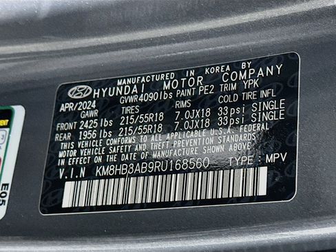 Used 2024 Hyundai Kona SEL FWD image 12