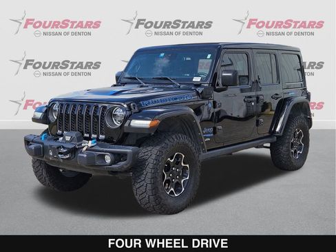 Used 2021 Jeep Wrangler Unlimited Rubicon 4xe w/ Steel Bumper Group AWD/4WD image 9