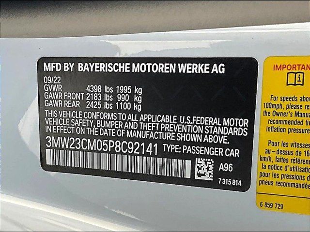 Used 2023 BMW 230i Coupe w/ M Sport Package RWD image 30