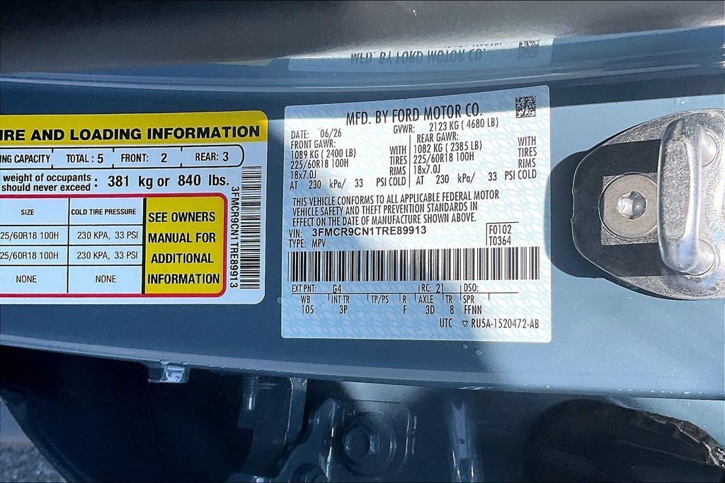 New 2026 Ford Bronco Sport Outer Banks w/ Outer Banks Tech Package+ AWD/4WD image 8
