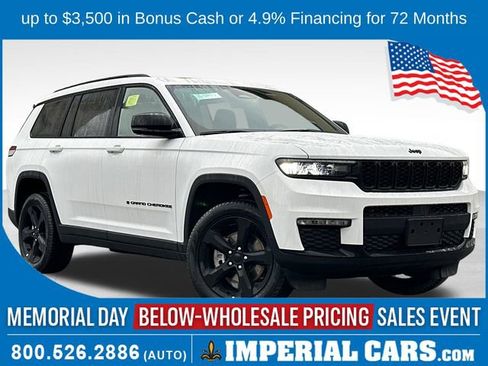New 2025 Jeep Grand Cherokee L Limited w/ Black Appearance Package AWD/4WD image 1