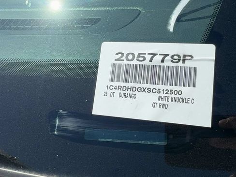 Used 2025 Dodge Durango GT w/ Blacktop Package RWD image 19